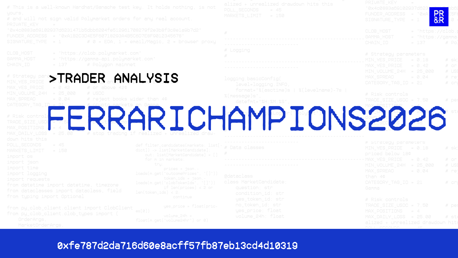 FERRARICHAMPIONS2026 trader analysis