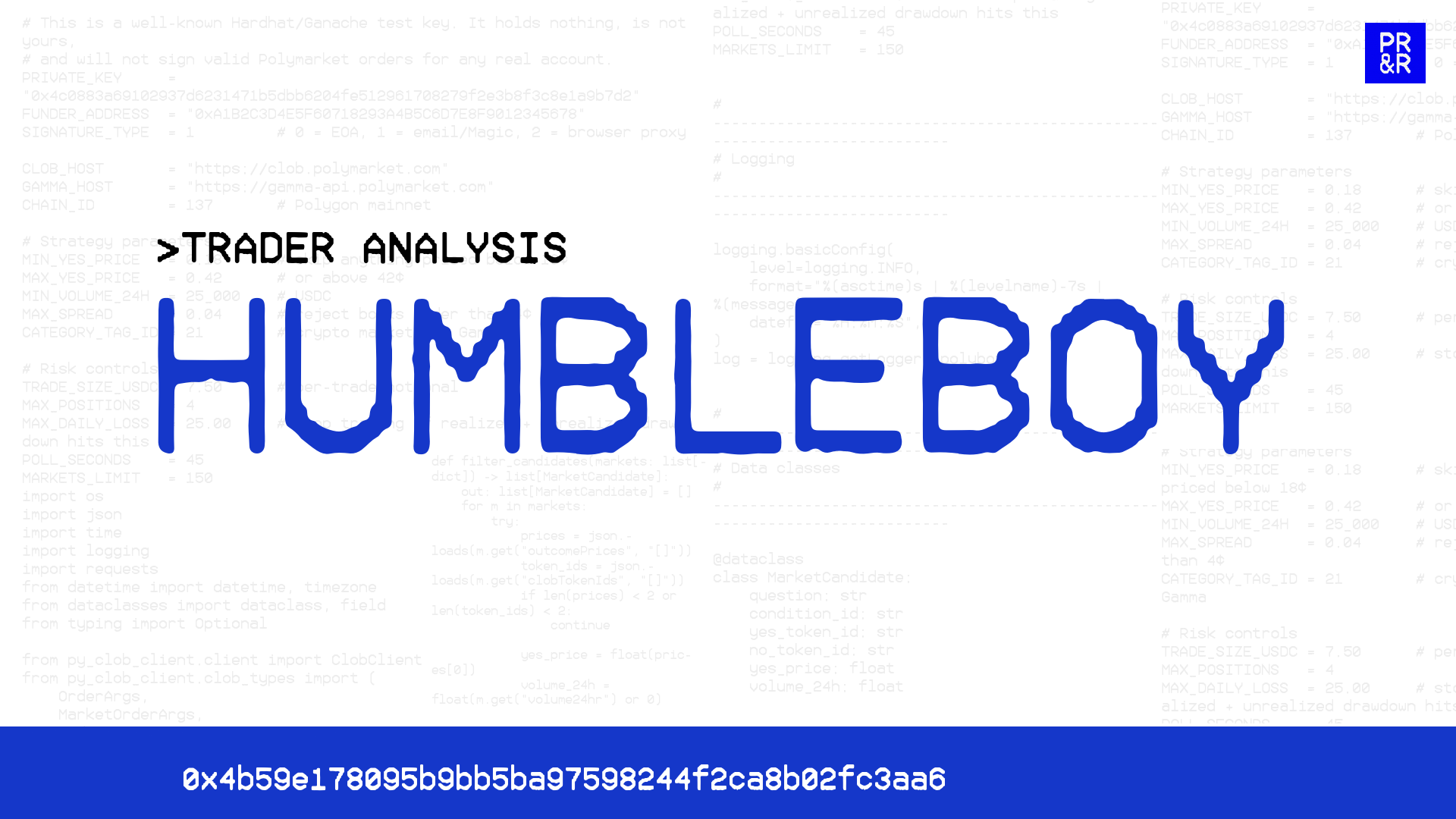 Humbleboy trader analysis