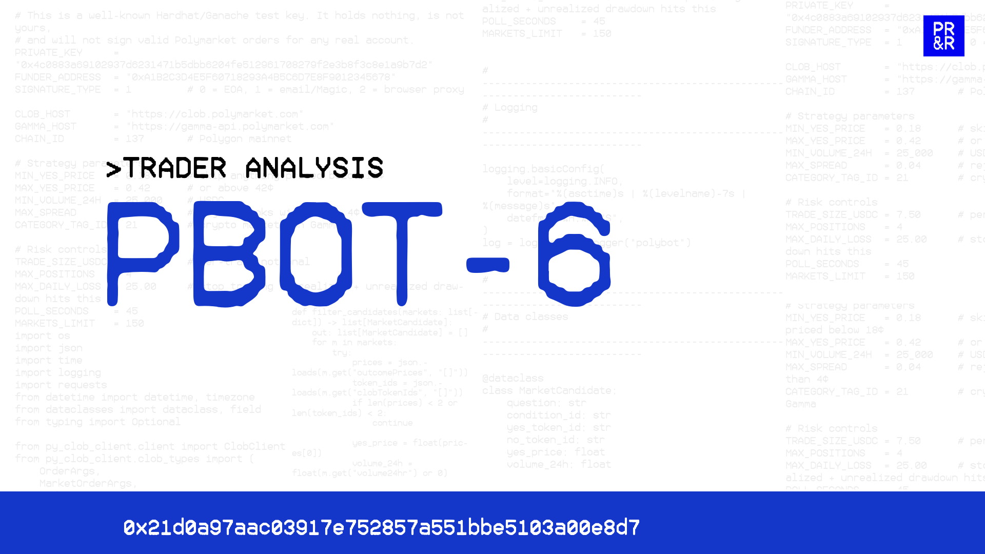 PBOT-6 trader analysis